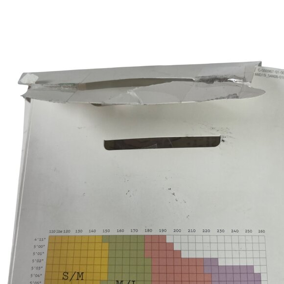 A New Day High Waist Control Top Sheer Black Panty Hose Hosiery 1X/2X New - Picture 6 of 7